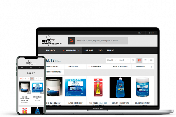 automotive ecommerce B2B customer portal